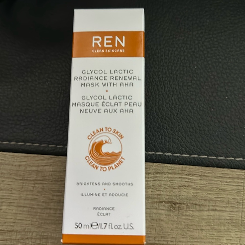 Ren Glycol Lactic Radiance Renewal Mask 1.7 oz
